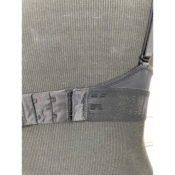 PINK‎ by Victoria's Secret Black Wear Everywhere Wireless Push-Up Bra Size 34B - Picture 5 of 8